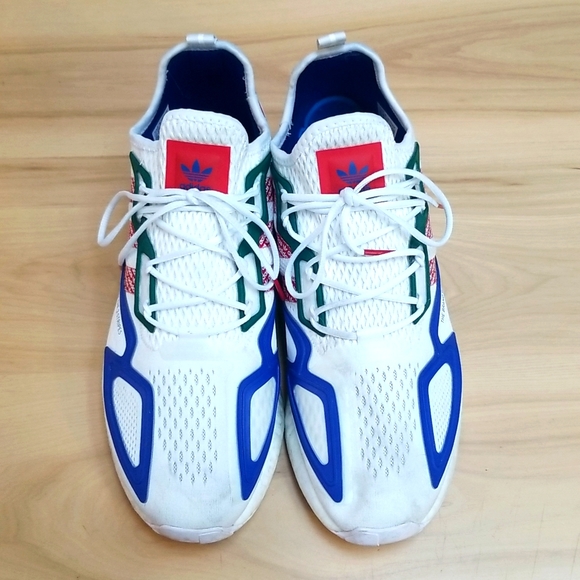 Adidas ZX 2K Boost Logo Print Shoes - Picture 4 of 12